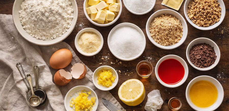 Zutaten zum Backen, © thechillreport.com