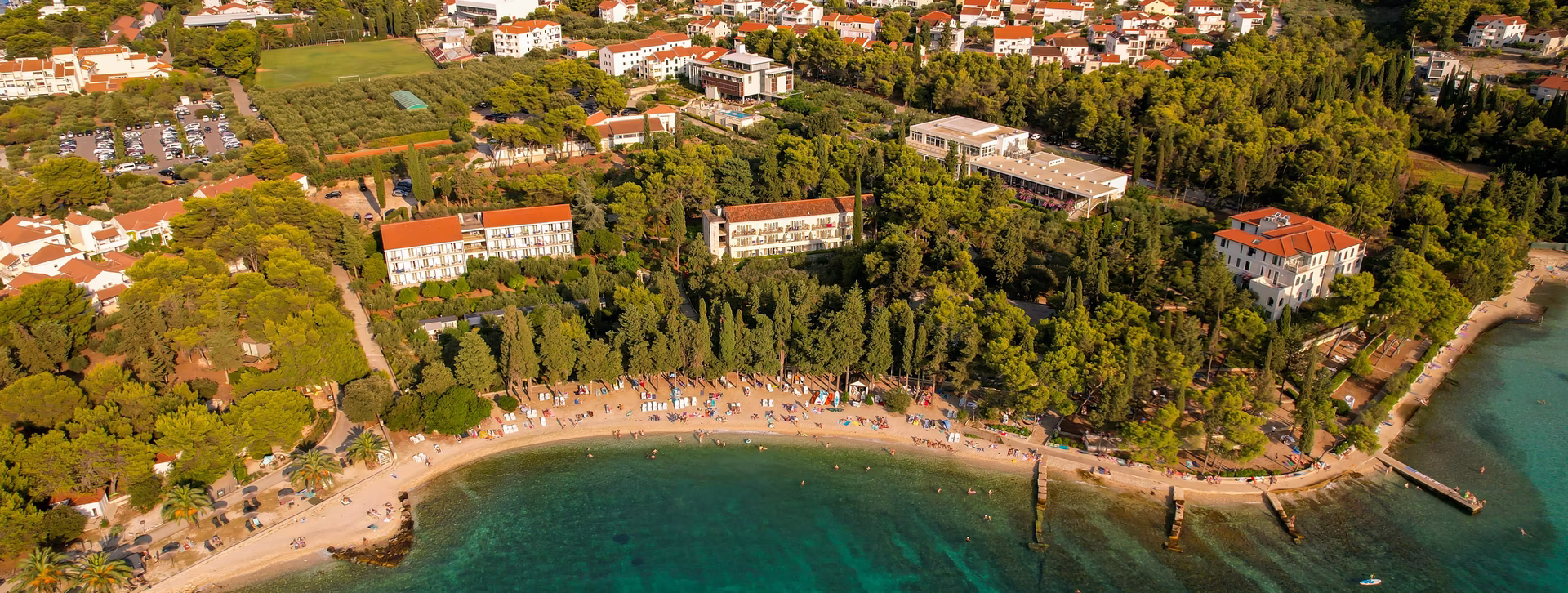Brač Drohnenaufnahme