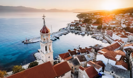 Morgenstimmung auf der Insel Brač 