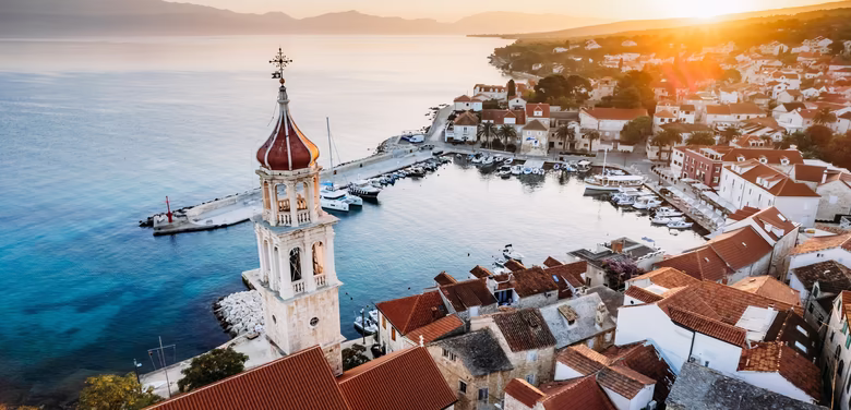 Morgenstimmung auf der Insel Brač 