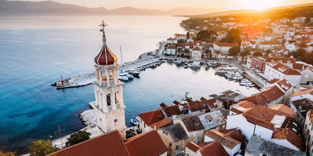 Morgenstimmung auf der Insel Brač 