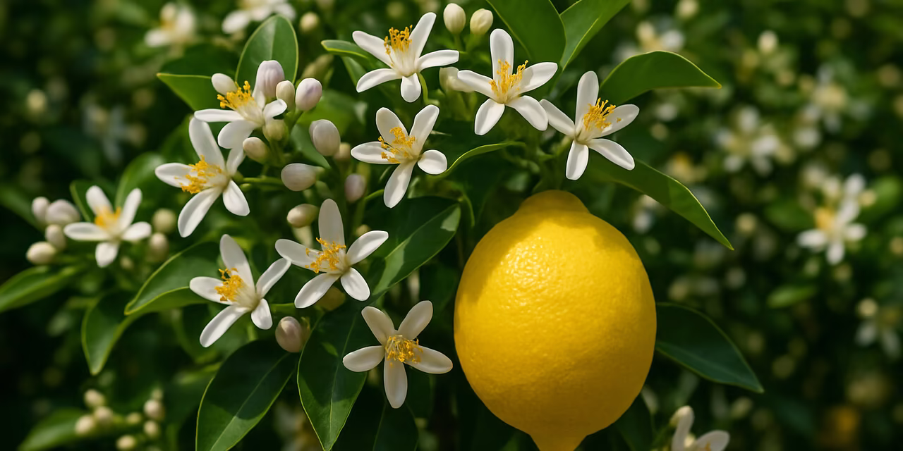 Zitronenblüte, © Claudia Hilmbauer